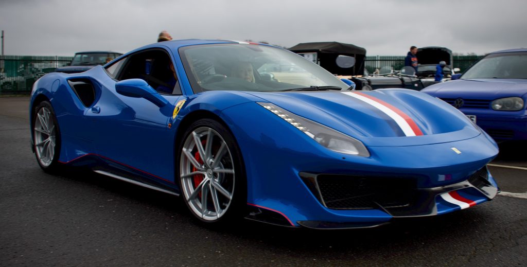 Cars and coffee - Ferrari 458 Pista at Re:Fuel in 2019