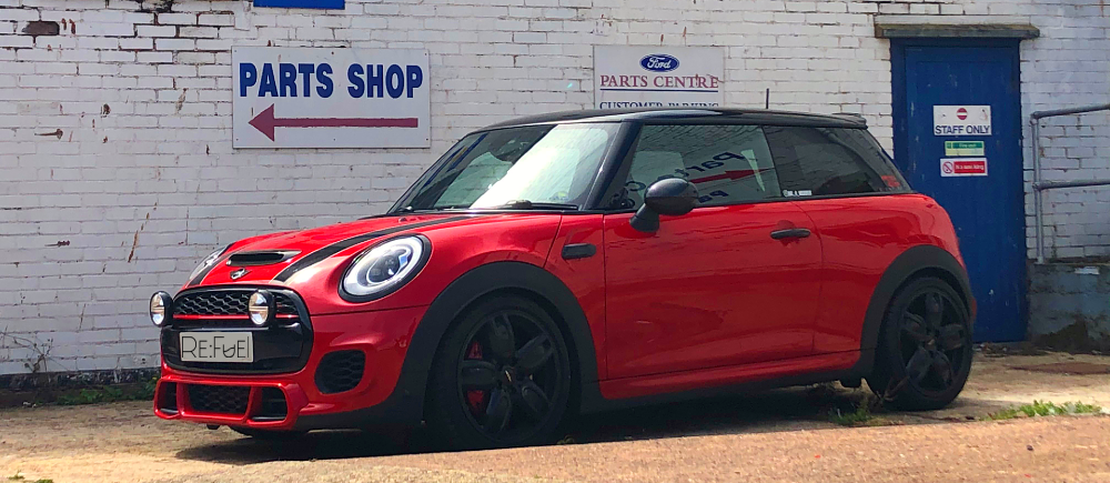 Sam and his F56 JCW Mini 'Ariana' - Re:Fuel - Cars & Coffee Southwest